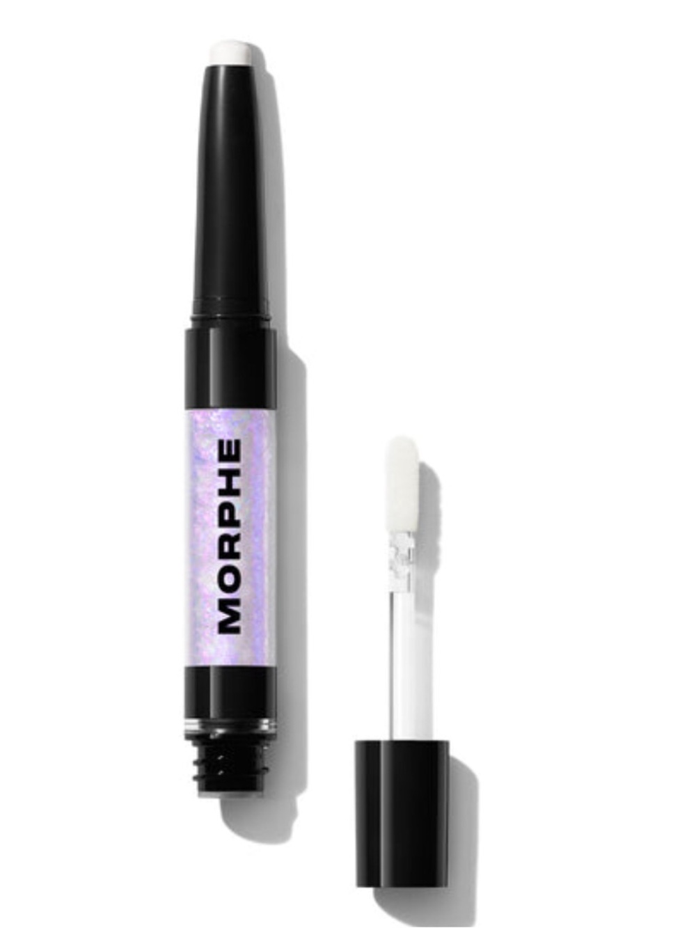 New Morphe Mixed Signals Dual-Ended Eyeshadow Stick — Lavender Lilac